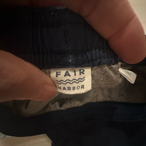 3 boys SZ Large Fair Harbor swim trunks. - Picture 4 of 6